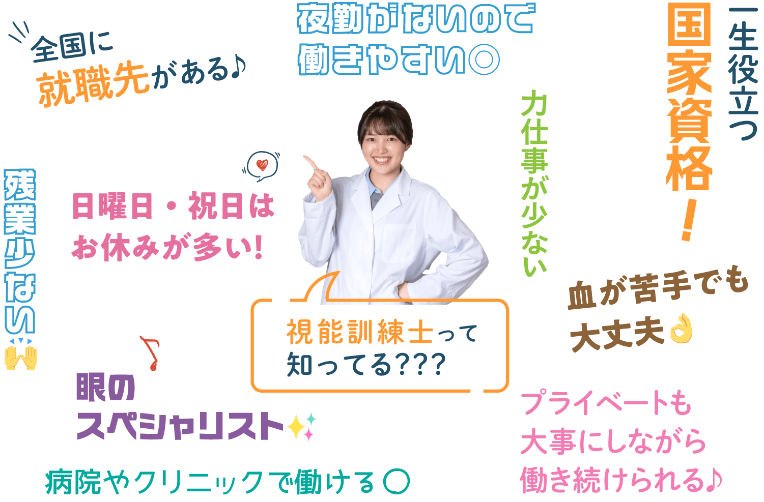 視能訓練士って?