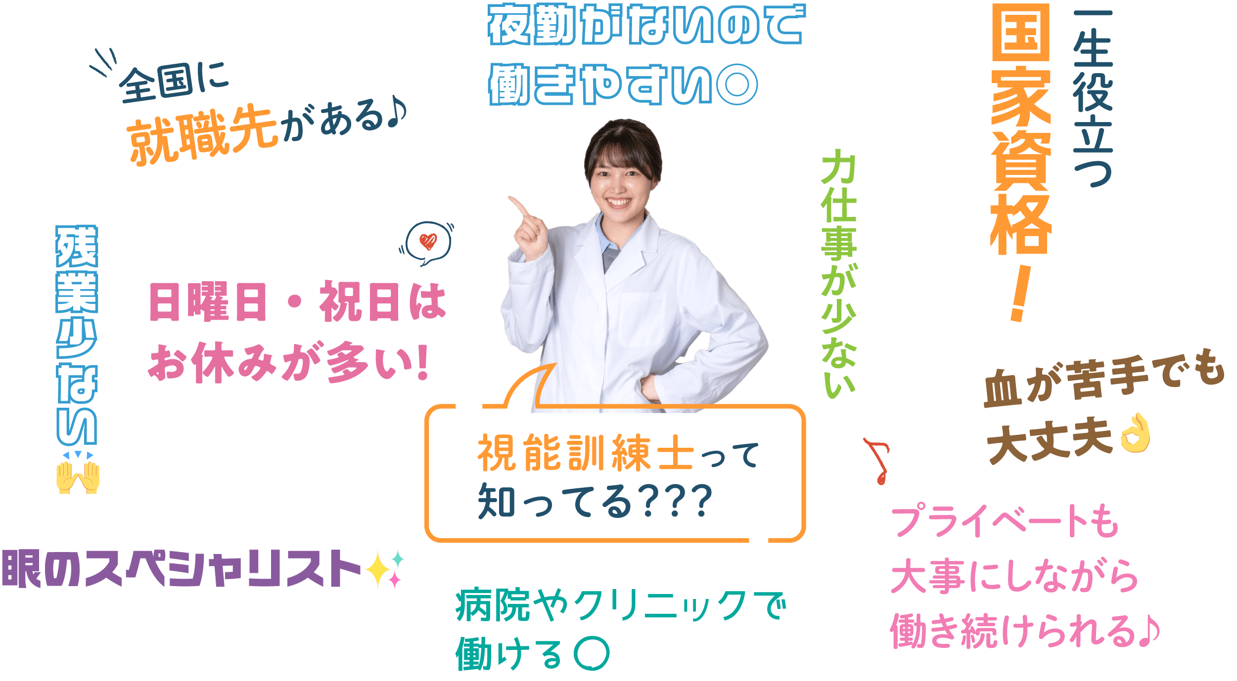 視能訓練士って?