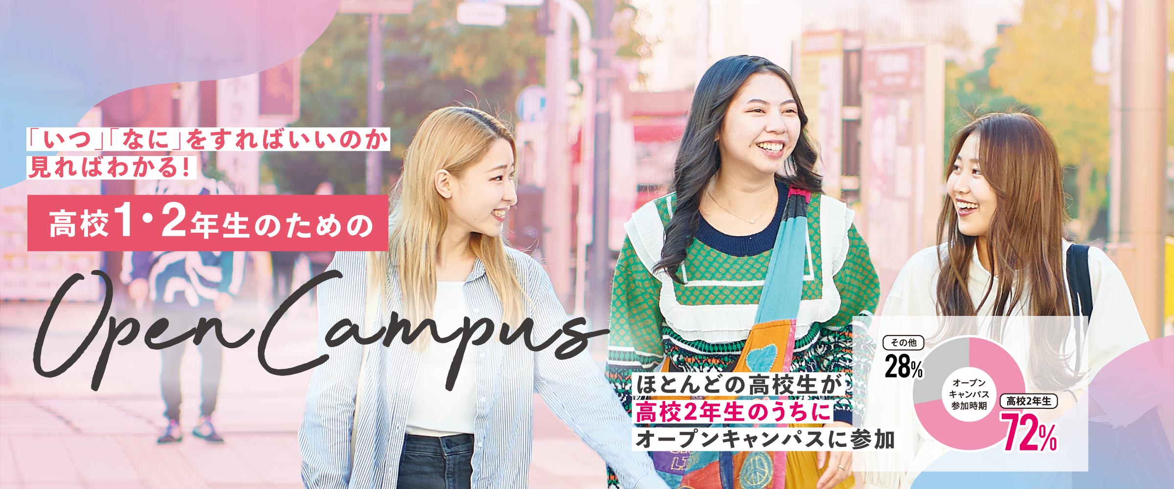 高校1・2年生のためのオープンキャンパス